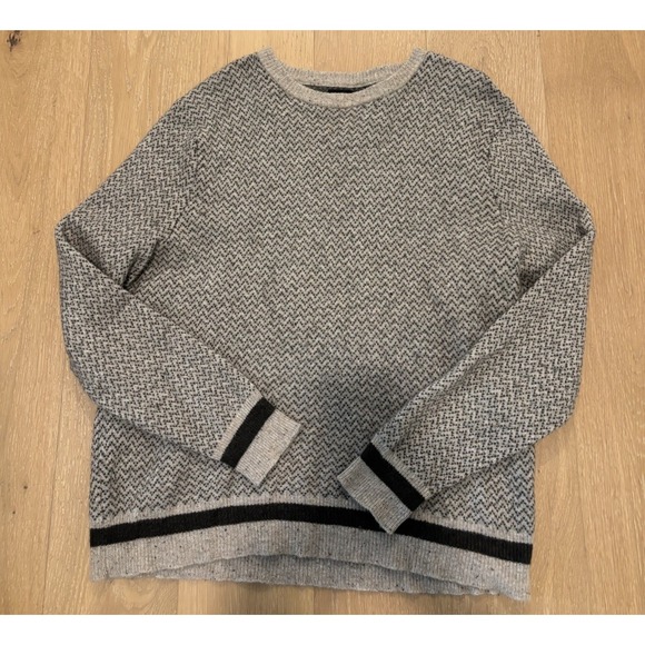 J.CREW Other - J Crew Rugged Merino Sweater Men's XL Wool Blend Donegal Herringbone Old Money